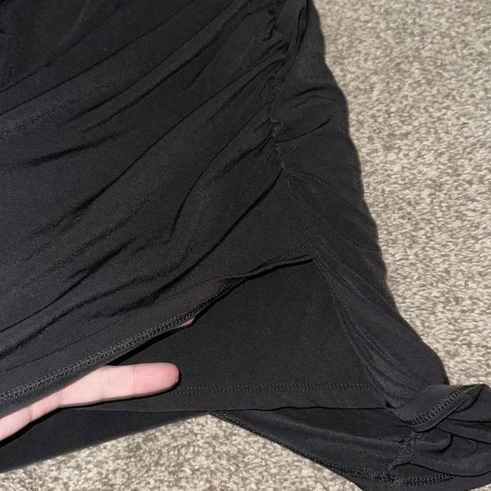 NWT Nordstroms Leith Ruched Side Button Body-Con Dress - Picture 9 of 12